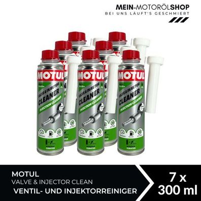 Motul Valve & Injector Clean Ventil- und Injektorreiniger 7x300 ML