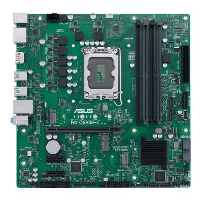 ASUS PRO Q670M-C-CSM LGA1700 4xDDR5 microATX 6xSATA MB 2xM.2 1xHDMI 2xDP