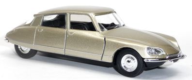 1973 Citroen DS 23 champagner metallic Spritzguss Modellauto ca. 1:37 = 12cm
