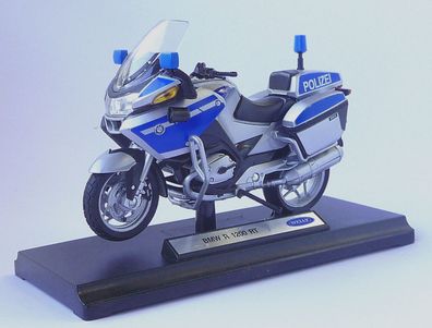 Sonder-Edition: BMW Polizei Motorrad R1200 RT Modell ca. 1:18 = 12 cm NEU+OVP