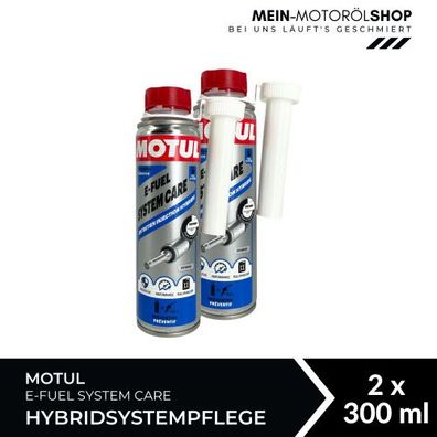 Motul E-Fuel System Care Hybridsystempflege 2x300 ML