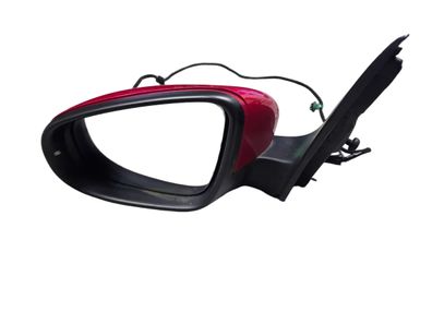 AUßENSPIEGEL Spiegel LINKS elektrisch Für VW GOLF VI 5K 2008 - 2013 ROT LY3D