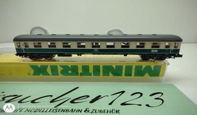 Minitrix N DC 13075 ex 3075 Schnellzugwagen 2. Kl. Büm234 / DB / OVP