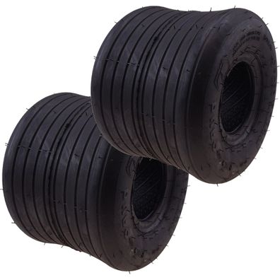 2er Set Reifen 11x7.00-4 DURO HF-217 4PR TT für Heuwender
