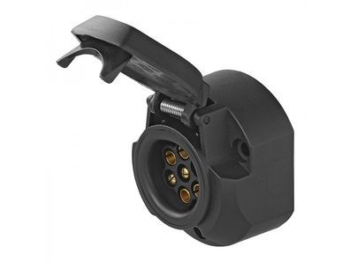 343517 Steckdose 7 + 1-polig PVC