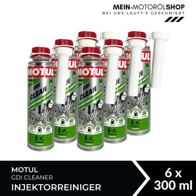 Motul GDI Cleaner Injektorreiniger 6x300 ML