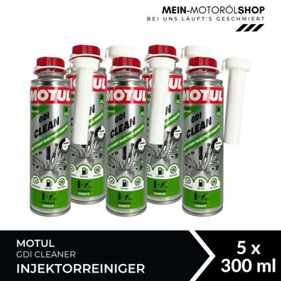 Motul GDI Cleaner Injektorreiniger 5x300 ML
