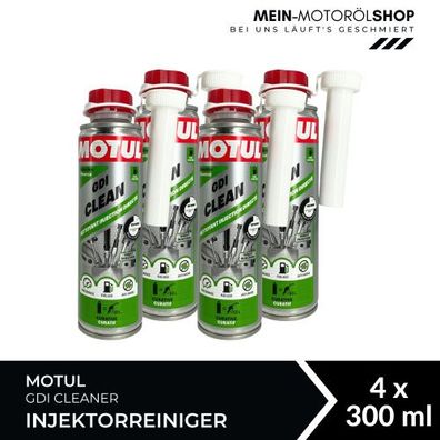 Motul GDI Cleaner Injektorreiniger 4x300 ML