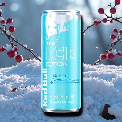 12 x 250 ml Red Bull The Ice Edition Vanilla Berry