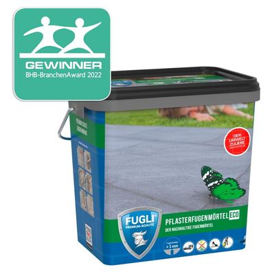 Fugli Pflasterfugenmörtel Eco Anthrazit 12,5kg