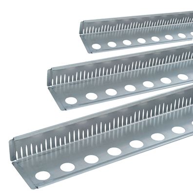 Kiesfangleisten Aluminium / Edelstahl 2,5m