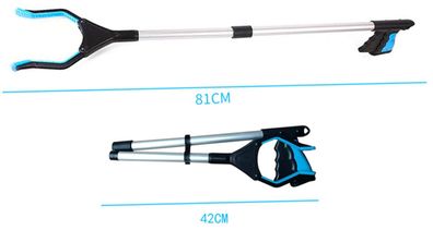 Greifer mit Magnet, faltbar Gesamtlänge 81cm