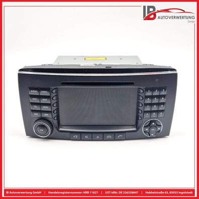 Navigationssystem CD-Radio A2518702790 Mercedes R-KLASSE W251 R320 CDI 4M BECKER