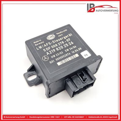 Steuergerät Leuchtweitenregulierung A2198202526 Mercedes R-KLASSE W251 R320