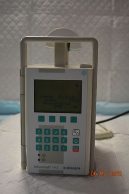 B. BRAUN Infusomat fms und Tropfenzähler mit 7328 Betiebsstunden (DK)