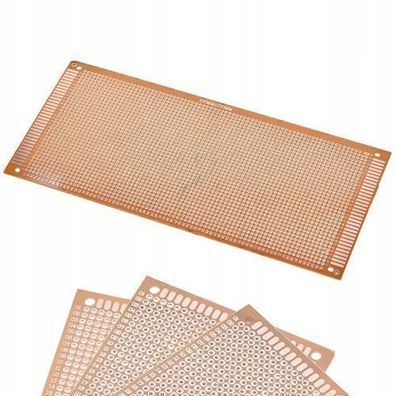 Rosfix Prototypenplatine 100x220 mm – THT Raster 2,54 mm | 1-seitig