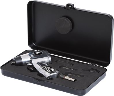 KS TOOLS 1/4" Glühkerzen-Druckluft-Vibrationsschrauber-Satz, 5-tlg