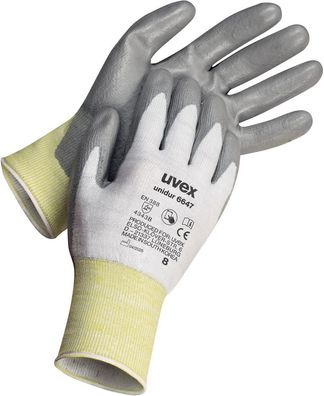 Uvex Schnittschutzhandschuhe Unidur MR-Strick Dyneema Beschichtet 60690 10 Paar