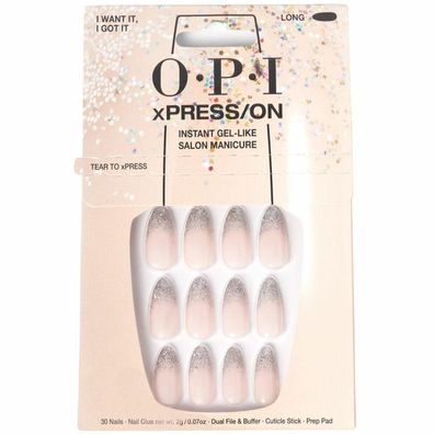 OPI xPRESS/ON Artificial Nails, Nagellack Ton #I Want It, I Got It 30 u