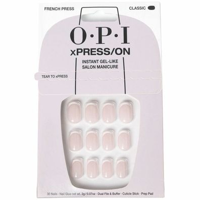 OPI xPRESS/ON Künstliche Nägel, Nagellack Ton #French Manicure 30 u