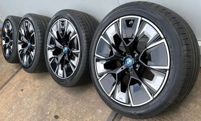 4x Original BMW IX3 G08 20 Zoll Sommerräder Aerodynamik M890 7916267 -68 DOT23 6mm