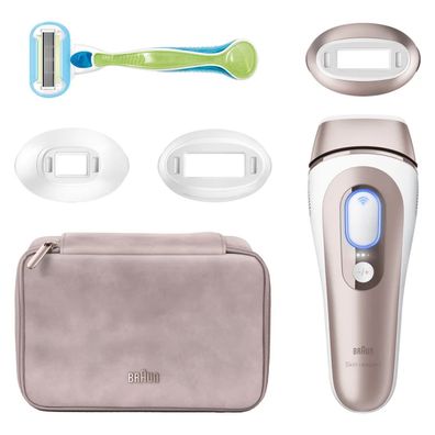 Braun Silk-Expert Pro IPL PL7253, Roségold, Weiß, Lichtimpulstechnologie (IPL), AC