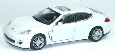 Modellauto Porsche Panamera S ca. 12 cm weiß Neuware