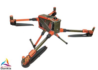 DJI M400 - Skin - Design: SAR ohne Alles - Individualisierbar - Folie/Decal/Sticker