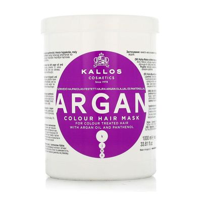Kallos Argan Farbe Haarmaske 1000 ml