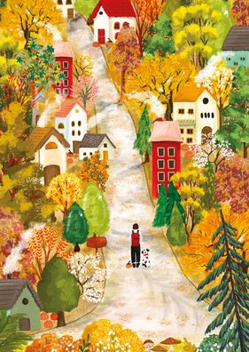 Spaziergang durch das Dorf