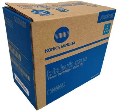 Konica-Minolta A0X5455 TNP51C Toner Patrone Kit Blau Cyan NEU!