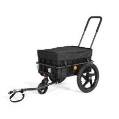 Sepnine 20316N 2-in-1 Fahrradanhänger, Fahrradanhänger mit Schiebestange