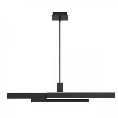 Elstead Lighting LED Pendelleuchte Cameno linear Mattschwarz 3000K