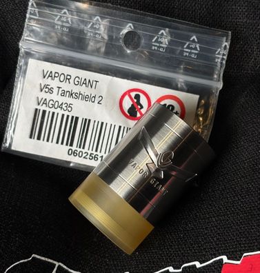 Vapor Giant V5 S Tankshield Design 2 - Volledelstahl-Optik & PEI