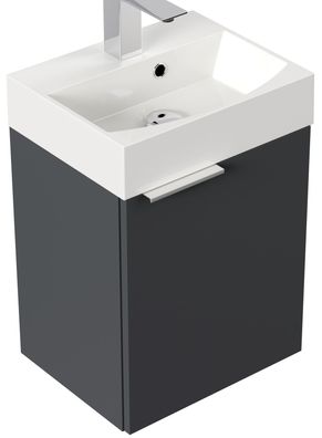 Waschplatz 50cm, Gäste Bad WC, Waschtisch Cubi, Handwaschplatz