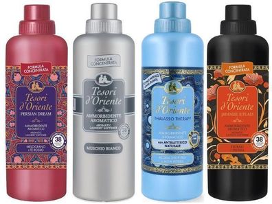 Set italienischer Weichspüler von Tesori d'Oriente - 4 Stück