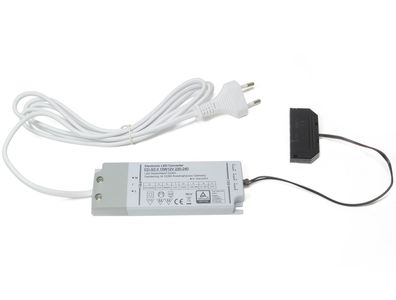 LED Trafo 12V DC Konverter 15 W, 6-fach Verteiler Netzteil 230V AC