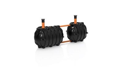 Roth Abwassertank 5000 Liter Koppelanlage mit DIBT Zulassung Schacht DN 200-600