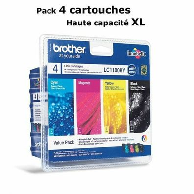 Brother LC-1100 HY Value Pack BK/C/M/Y