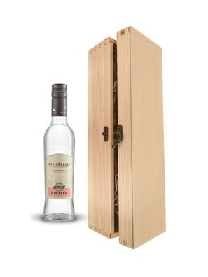 Bodensee Selektion Himbeer 0,35 Liter in einer Holzbox mit Verschluss