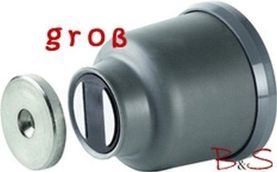 Arelec CF 30-1W Grau Türfeststeller Wandmontage groß