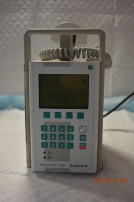 B. BRAUN Infusomat fms und Tropfenzähler mit 47260 Betiebsstunden (DK)