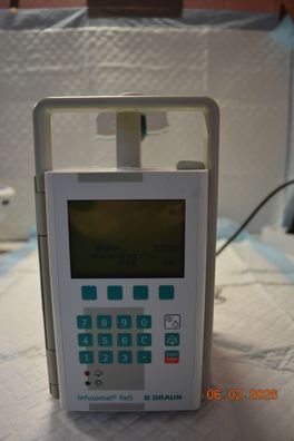 B. BRAUN Infusomat fms und Tropfenzähler mit 5256 Betiebsstunden (DK)