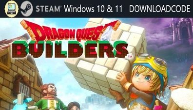 NEU PC Computer Spiel Dragon Quest Builders für Windows 10 11 STEAM Downloadcode