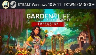 NEU PC Computer Spiel Garden Life Supporter Edition für Windows 10 11 STEAM Download