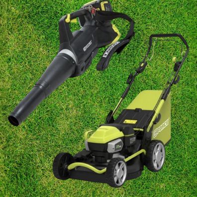 G-Force XR120 Serie - Akku - Rasenmäher und Akku - Laubbläser mit 120 Volt Power