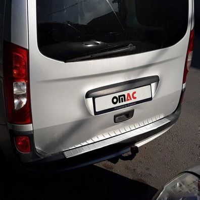 Ladekantenschutz Stoßstangenschutz für Renault Kangoo 2012-2021 Chrom Gebürstet