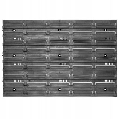 KADAX Werkstattwandregal, aus Kunststoff, Wandregal, Wandplatten, 58 x 39 cm