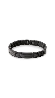 Tommy Hilfiger Armband Herren 2790667 Edelstahl Schwarz