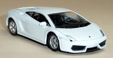 Lamborghini Gallardo Modellauto weiß ca. 1:60 / 7-8 cm Neuware